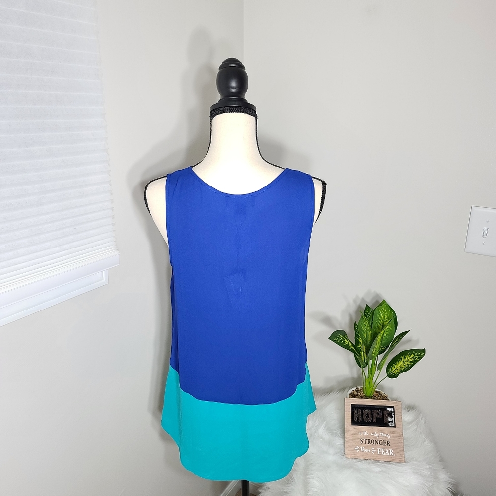 Charlie Paige Color  Block Chiffon - Picture 7 of 7